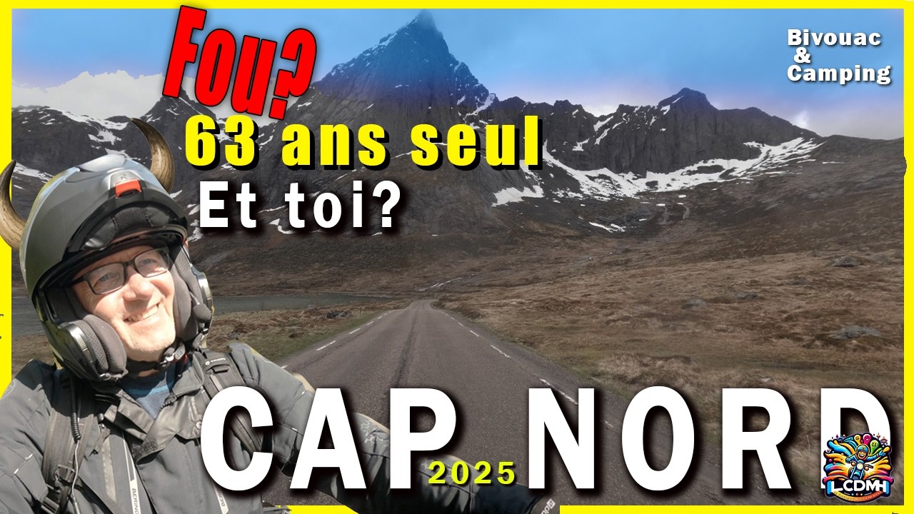Cap Nord à Moto : 63 ans, 10 000 km en Solo | Road Trip Norvège Honda NT1100 EP1&