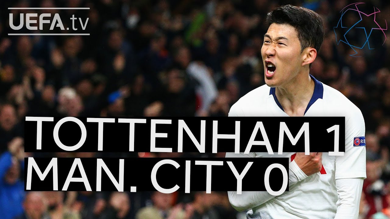 TOTTENHAM 1-0 MAN. CITY #UCL HIGHLIGHTS