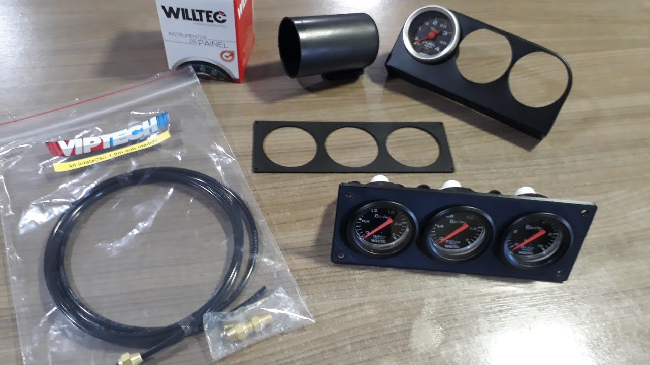 relógios manometro. Kit instalação para facilitar