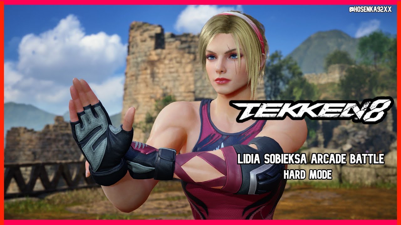 TEKKEN 8-Lidia Sobieska Arcade Battle (HARD MODE) (No Commentary)  (2) #tekken8