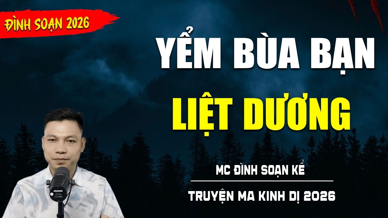TRUYỆN MA : YỂM BÙA BẠN LIỆT DƯƠNG | TUYỂN TẬP TRUYỆN KINH DỊ NHẤT MC ĐÌNH SOẠN KỂ