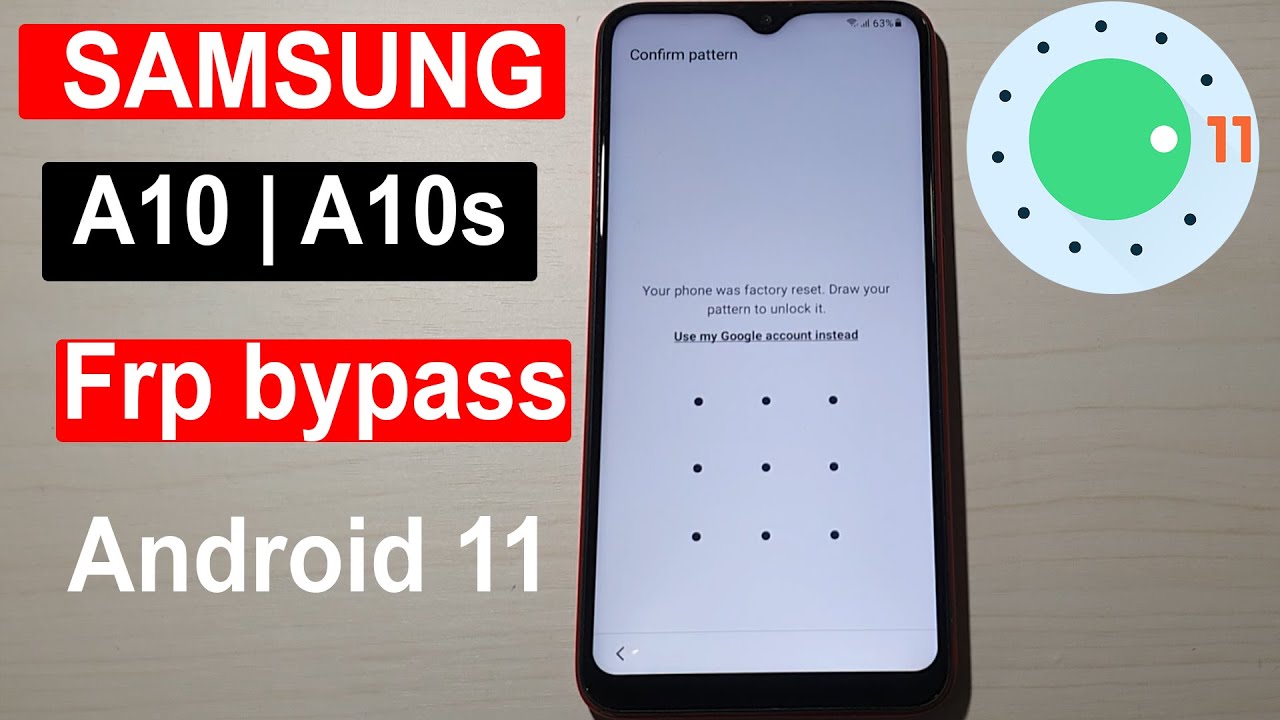 Samsung A10 |A10s Android 11 Frp Bypass Without PC كيفية  تجاوز حساب جوجل بعد الفورمات بدون حاسوب