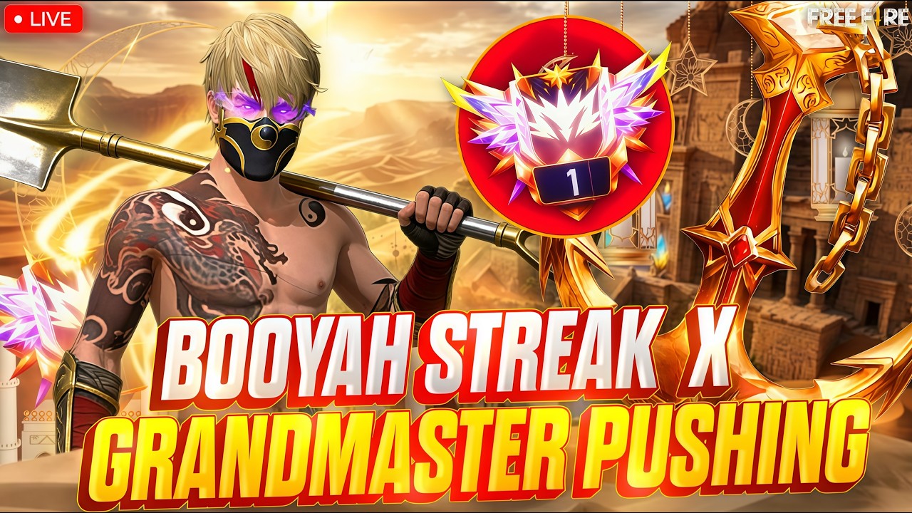 30 BOOYAH STREAK CHALLENGE😱 🔥 FFK PRASANTH ON LIVE🔥  #ffkprasanth #fftamil