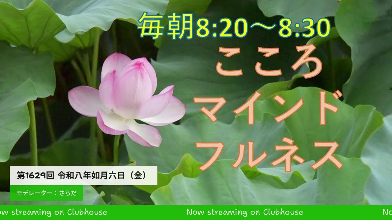 【Daily Mindfulness Practice  心のラジオ体操】