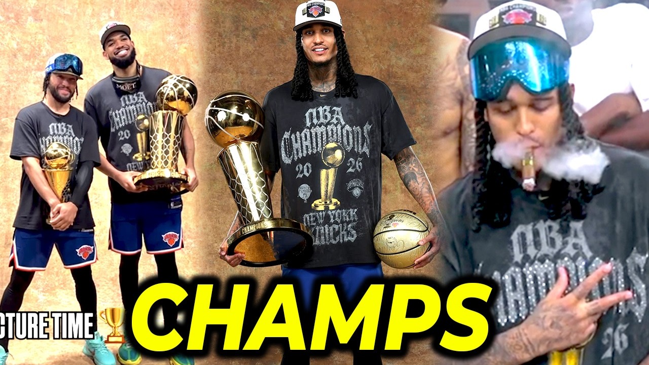 NBA Champion na si Jordan Clarkson, Jalen Brunson Finals MVP!