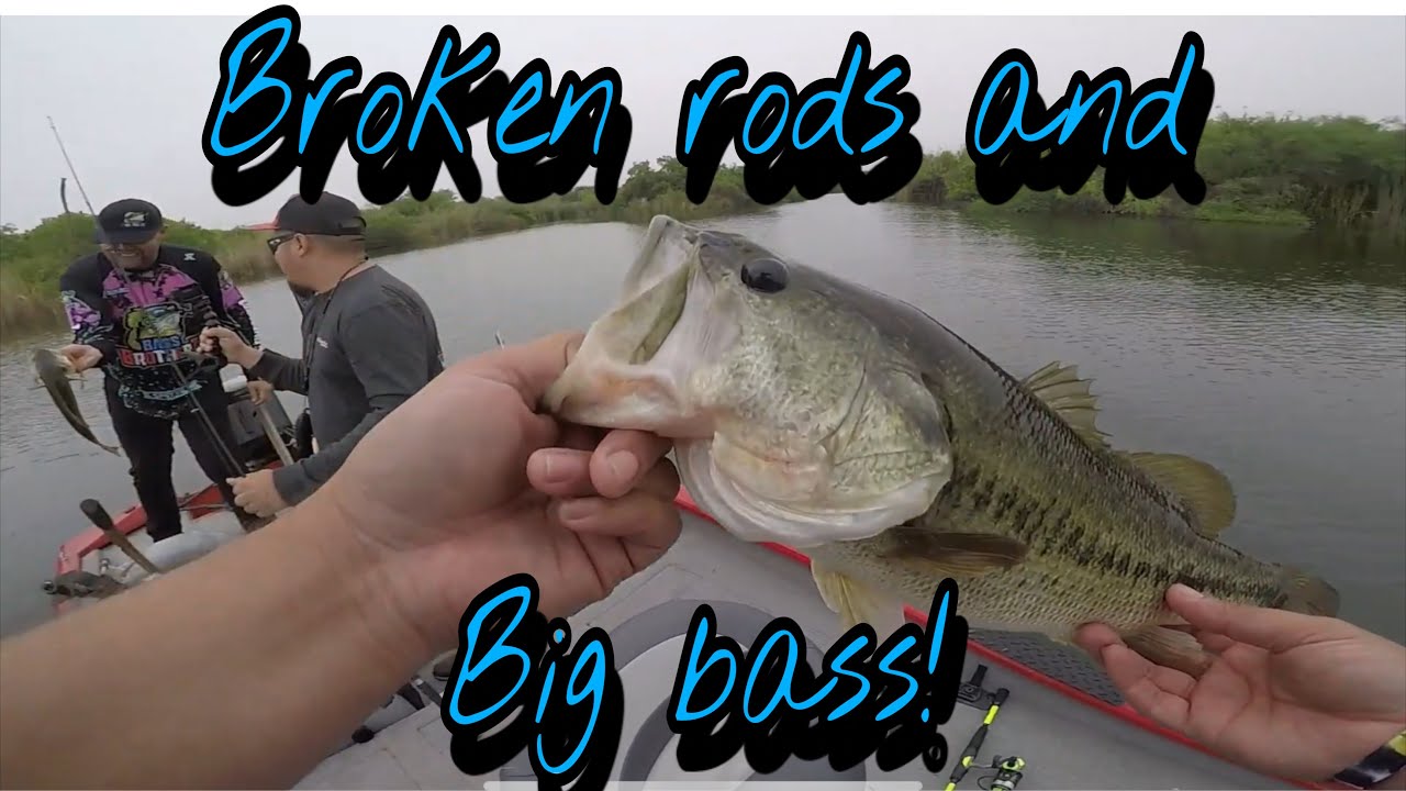 First time Testing Bass Brotherz Baits! (BIG FISH AND BROKEN RODS!)