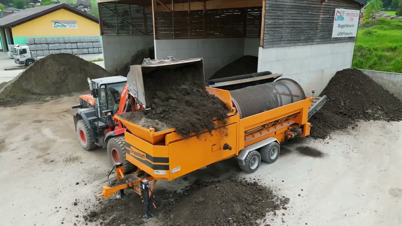 Josef Muss GmbH: Produktion und Verkauf von gesiebtem Humus, gesiebter Mutterboden