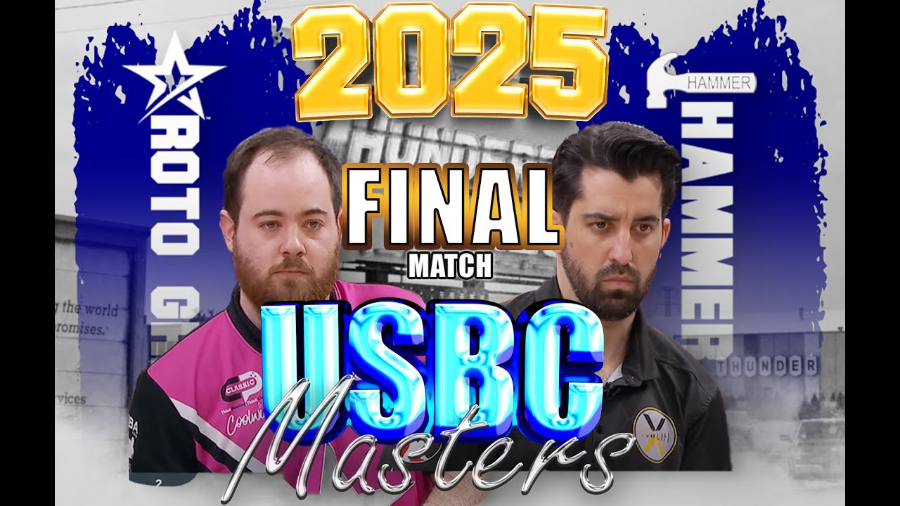 Момент финала турнира USBC Masters по боулингу 2025 года