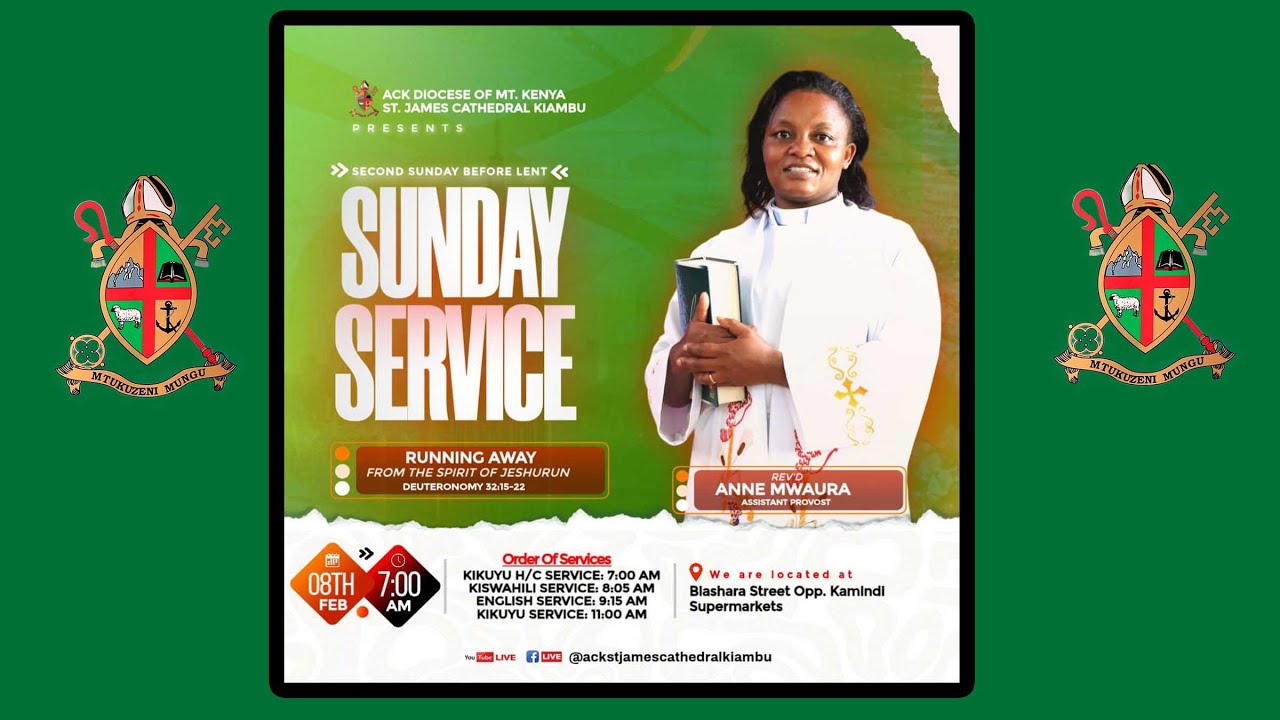 SECOND SUNDAY OF FEBRUARY - ENGLISH SERVICE