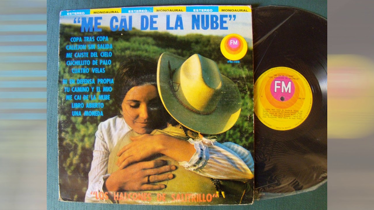 Los Halcones De Salitrillo  - Me cai de la nube - Disco Completo