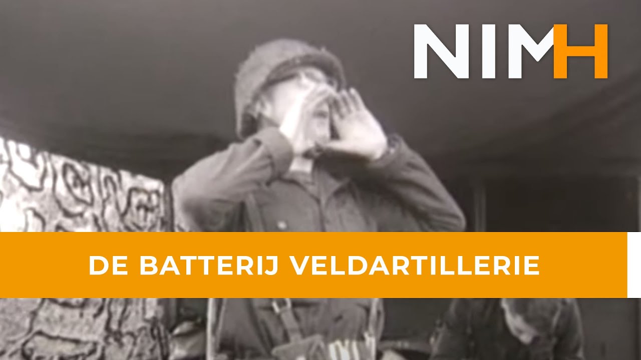 de batterij veldartillerie