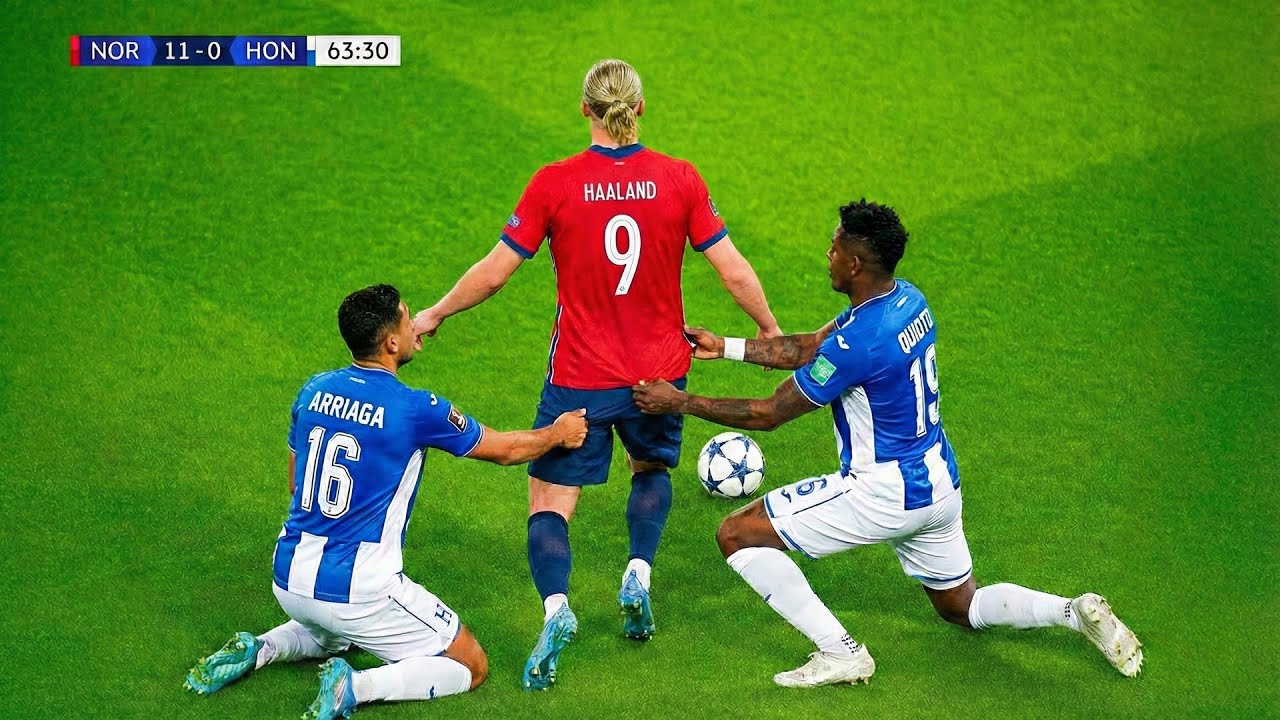 UMA MÁQUINA DE GOLS IMPARÁVEL - O DIA QUE HAALAND FEZ 9 GOLS : RECORDE HISTÓRICO