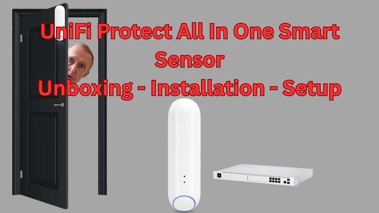Умный датчик UniFi Protect — распаковка, установка, настройка