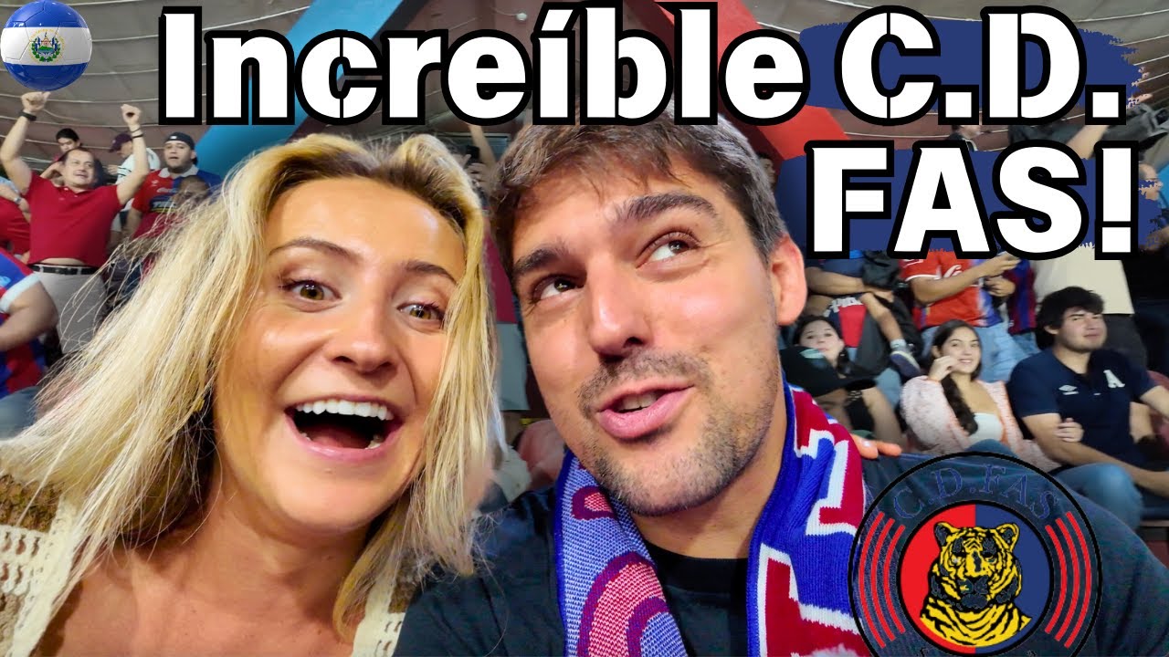 Our FIRST fútbol game in El Salvador! C.D. FAS vs. Alianza (vlog)