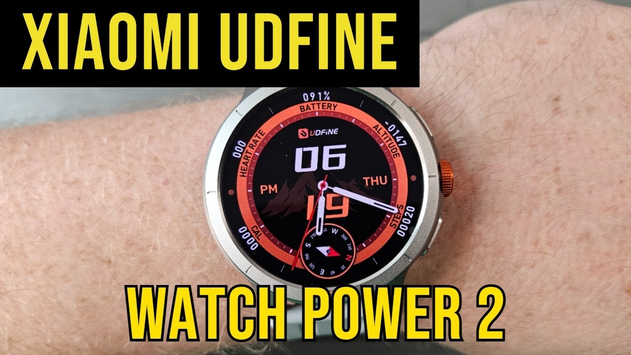 Полный обзор XIAOMI UDFINE Watch Power 2: лучшие бюджетные часы?