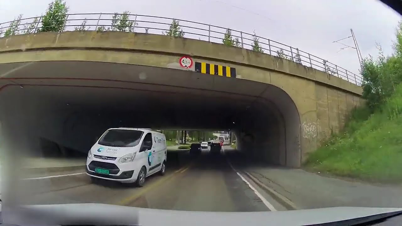 4K / Driver's License Practice Test 2 🇳🇴 Norway / Risløkka Trafikkstasjon / Garmin Dash Cam Mini 2