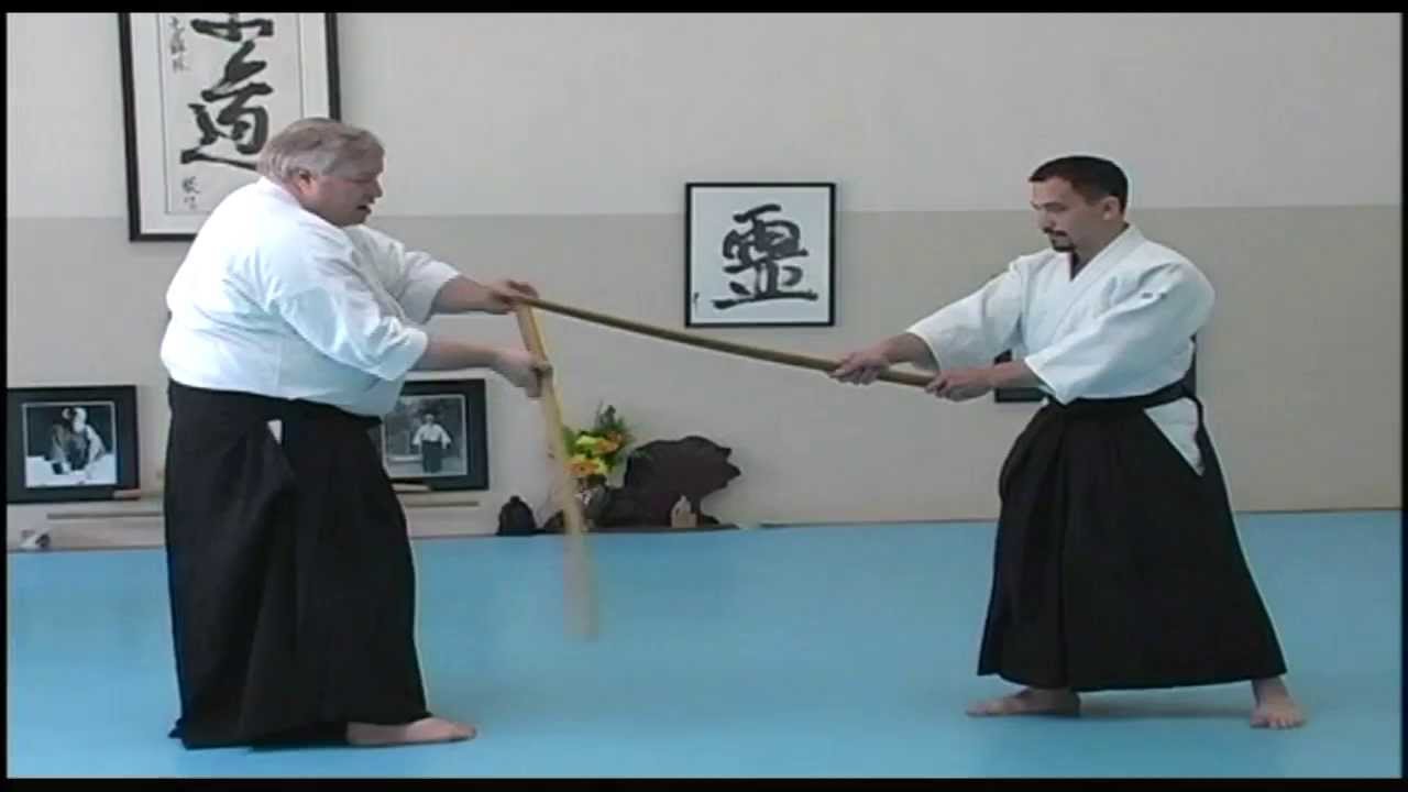 Aikido Sword - Saotome Sensei's Kumitachi #'s 6 - 12 - DVD Sample Clip