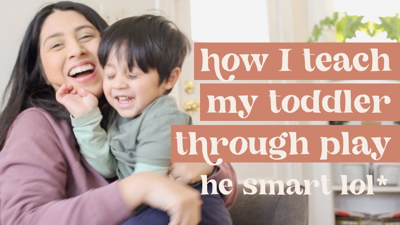 How I Teach My Toddler Through Play | 5 Easy Tips!