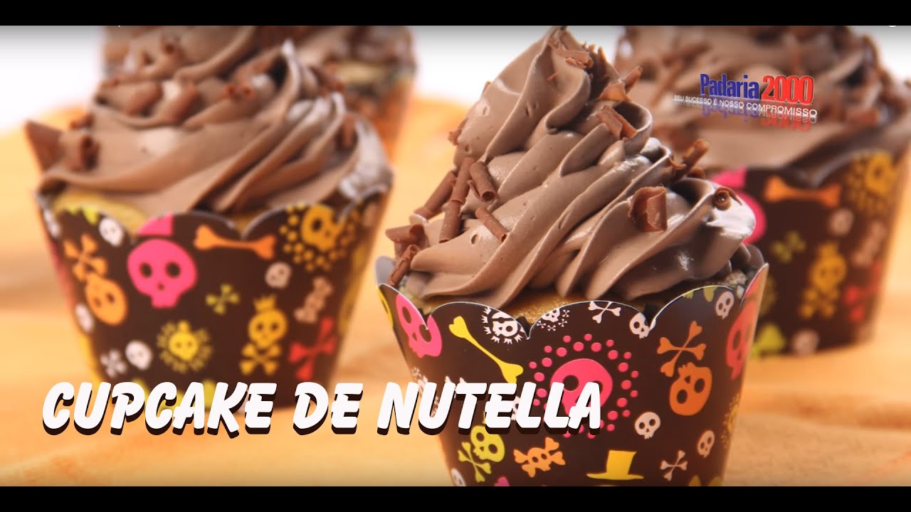 PADARIA 2000 - Cupcake de Nutella