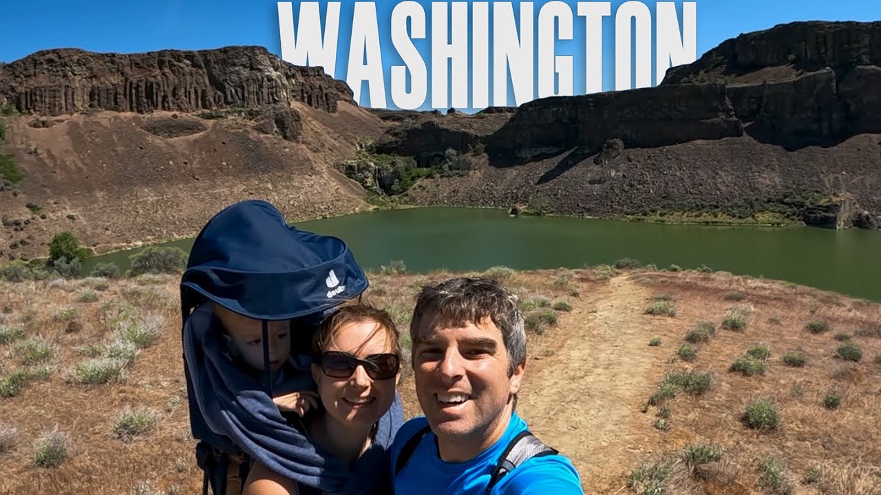 AMAZING HIKE AT ANCIENT LAKES IN WASHINGTON