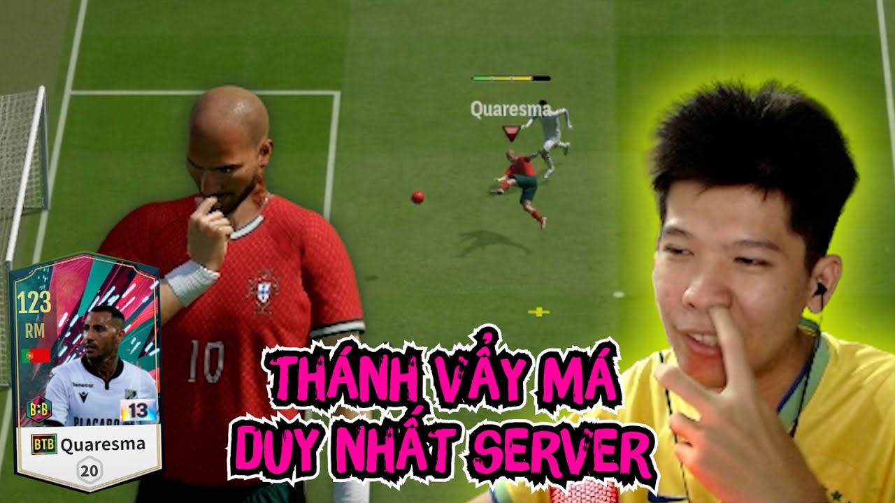 (FC ONLINE) RICARDO QUARESMA BTB +13 ĐỘC LẠ DUY NHẤT SERVER - NGHỆ SĨ DI GAN LẠC LỐI