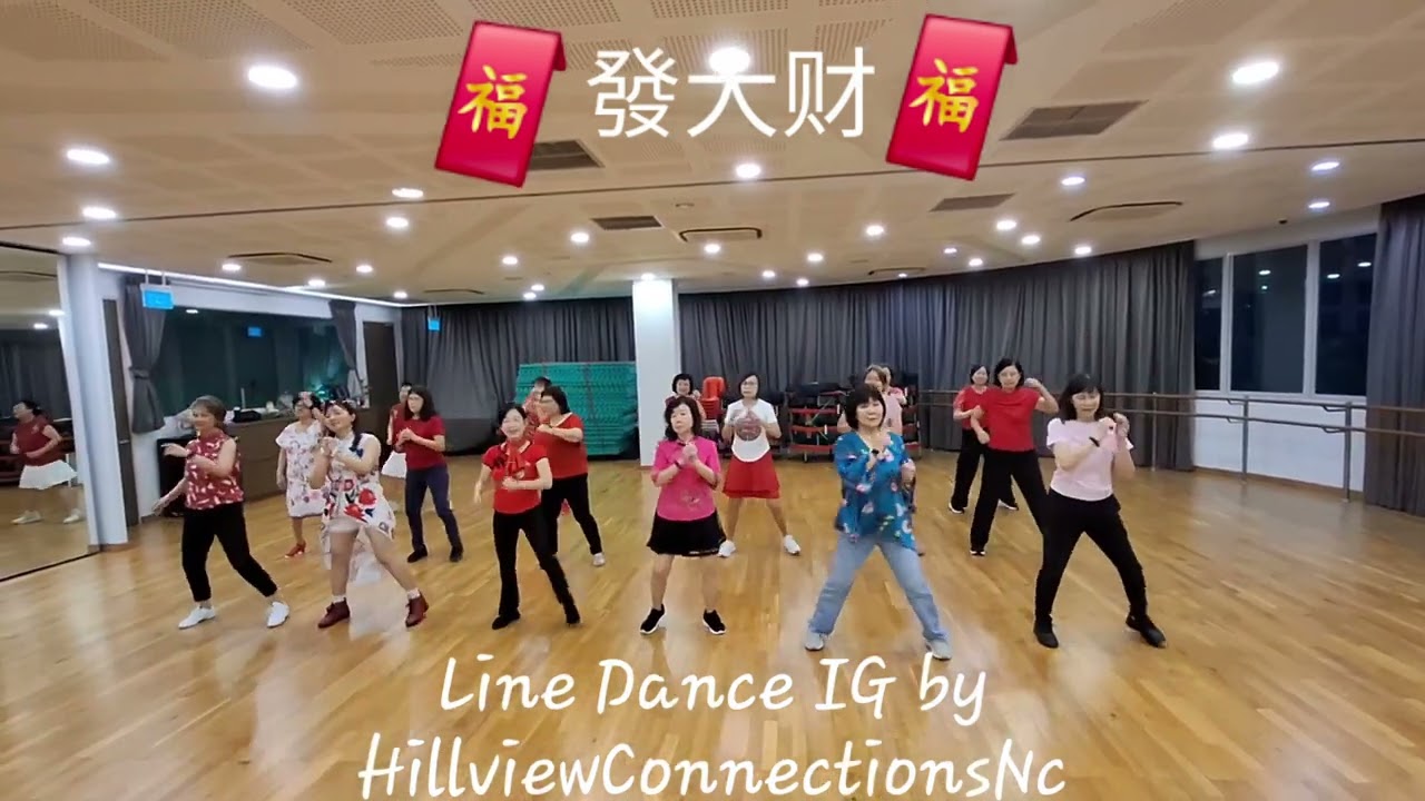 發大财 (CNY 2026) by Line DanceIG, Bukit Gombak Hillview Connections NC