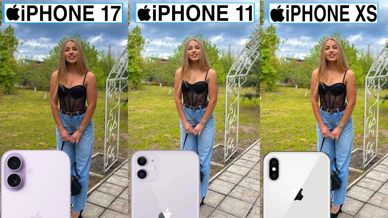 iPhone 17 Vs iPhone 11 Vs iPhone XS Camera Test Comparison
