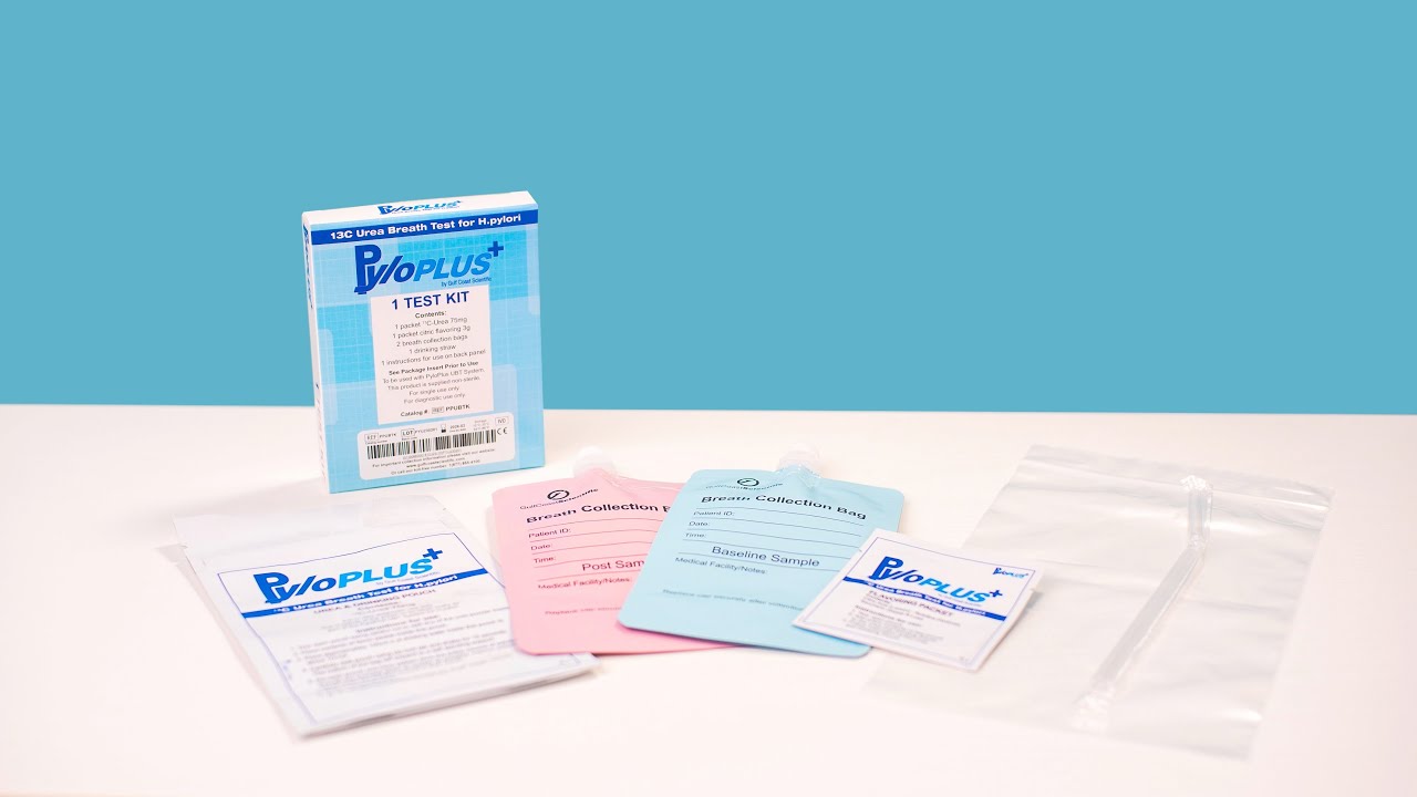 How to Use Pylo Plus UBT Urea Breath Test for H. pylori detection.