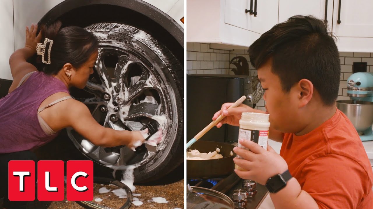 Emma and Alex Step Up to Help Amber Around the House! | 7 Little Johnstons