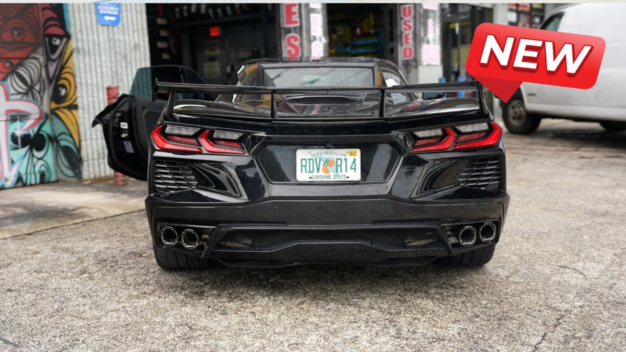Выхлопная система Corvette C8: Corsa, Borla, AWE, Gexhaust Custom и другие!