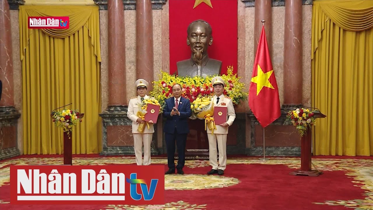 Thăng hàm Thượng tướng cho hai Thứ trưởng Bộ Công an