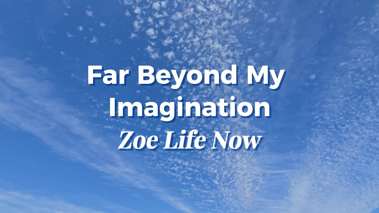 Far Beyond My Imagination | God is Able | Christian Song | Lyric Video | Encouragement