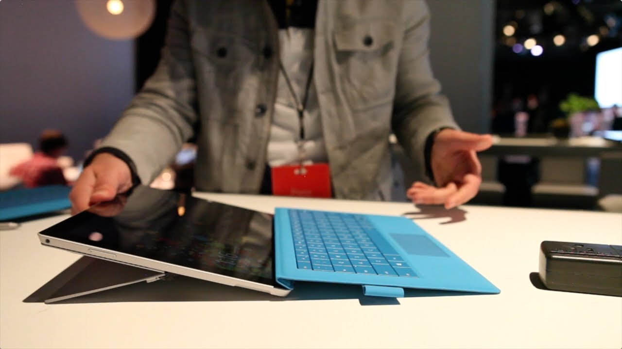 Surface Pro 3 hands on at Surface NYC event