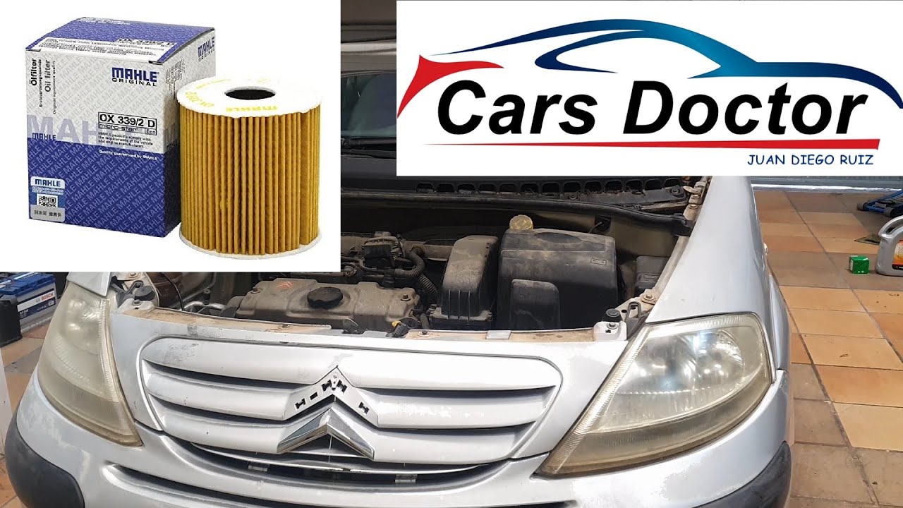 ¿Tienes un motor Citroen Gasolina? Hazlo tu mismo. Aceite y Filtro C3 1100 Gasolina HFX 44Kw 60Cv