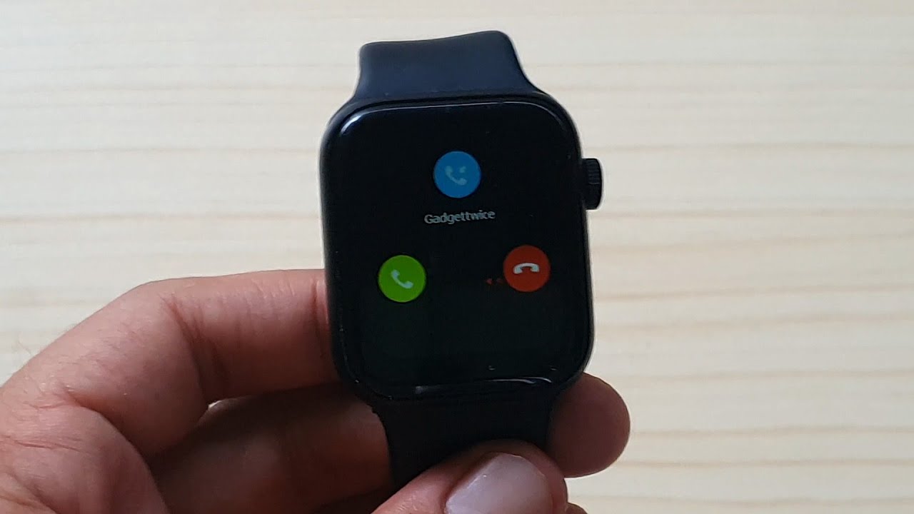 China Smartwatch H22 incoming call