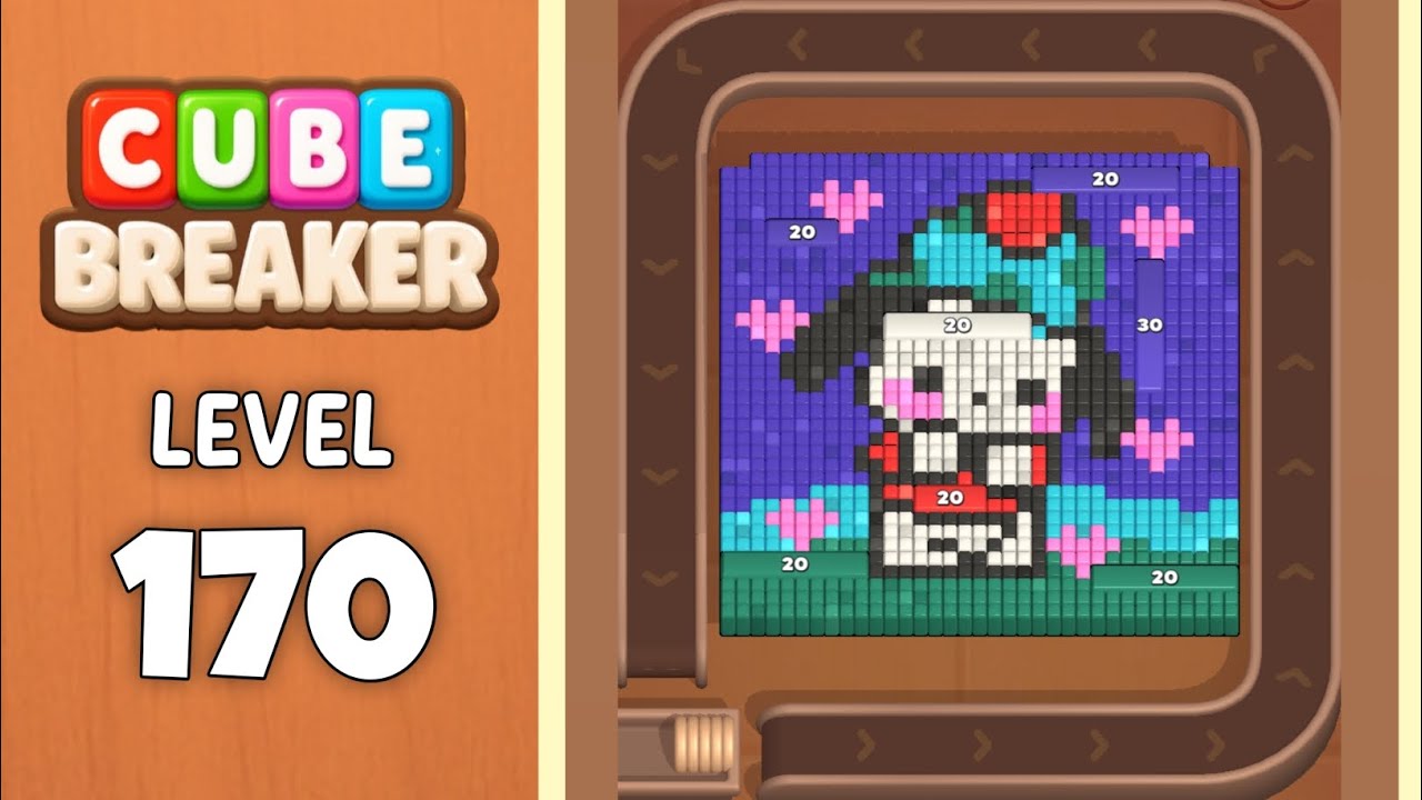 Color Cube Breaker level 170 solution