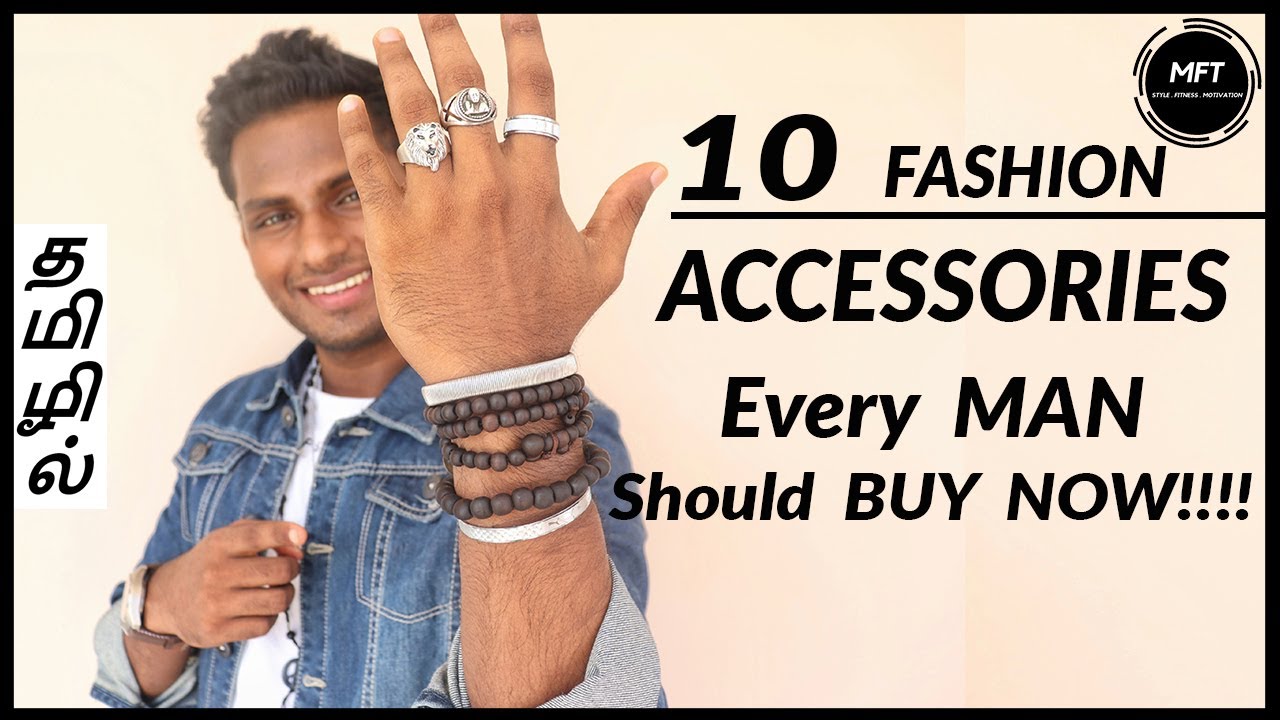 10 FASHION Accessories Every MAN Should BUY / HAVE | Men's Fashion Tamil