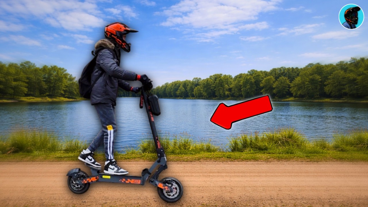 💦 MAJDNEM A TÓBAN VÉGEZTEM! 😱🛴