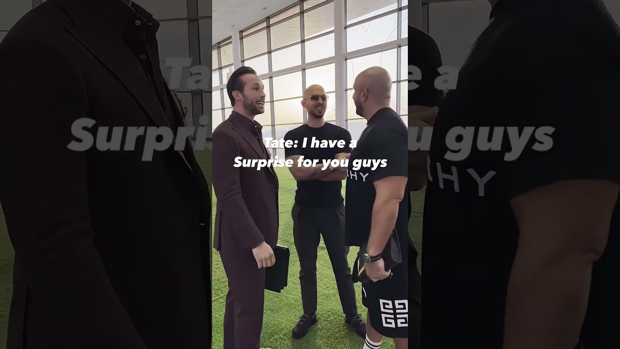 Tate giving surprise #earnmoneyonline #tatearmy #motivation #tatelifestyle