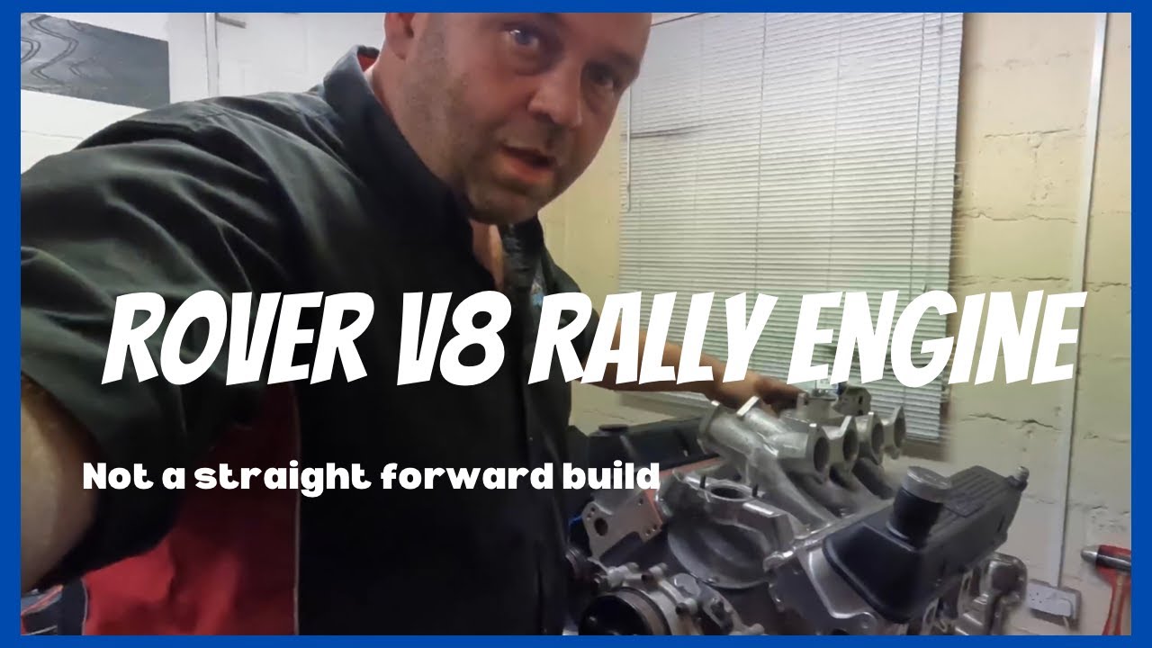 TR7 Rover V8 Rally Engine |