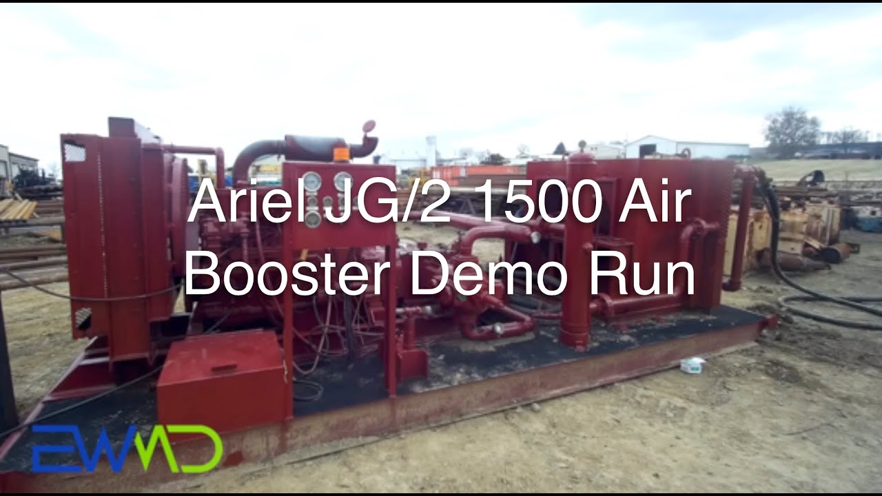 Ariel JG/2 1500 Air Booster Demo