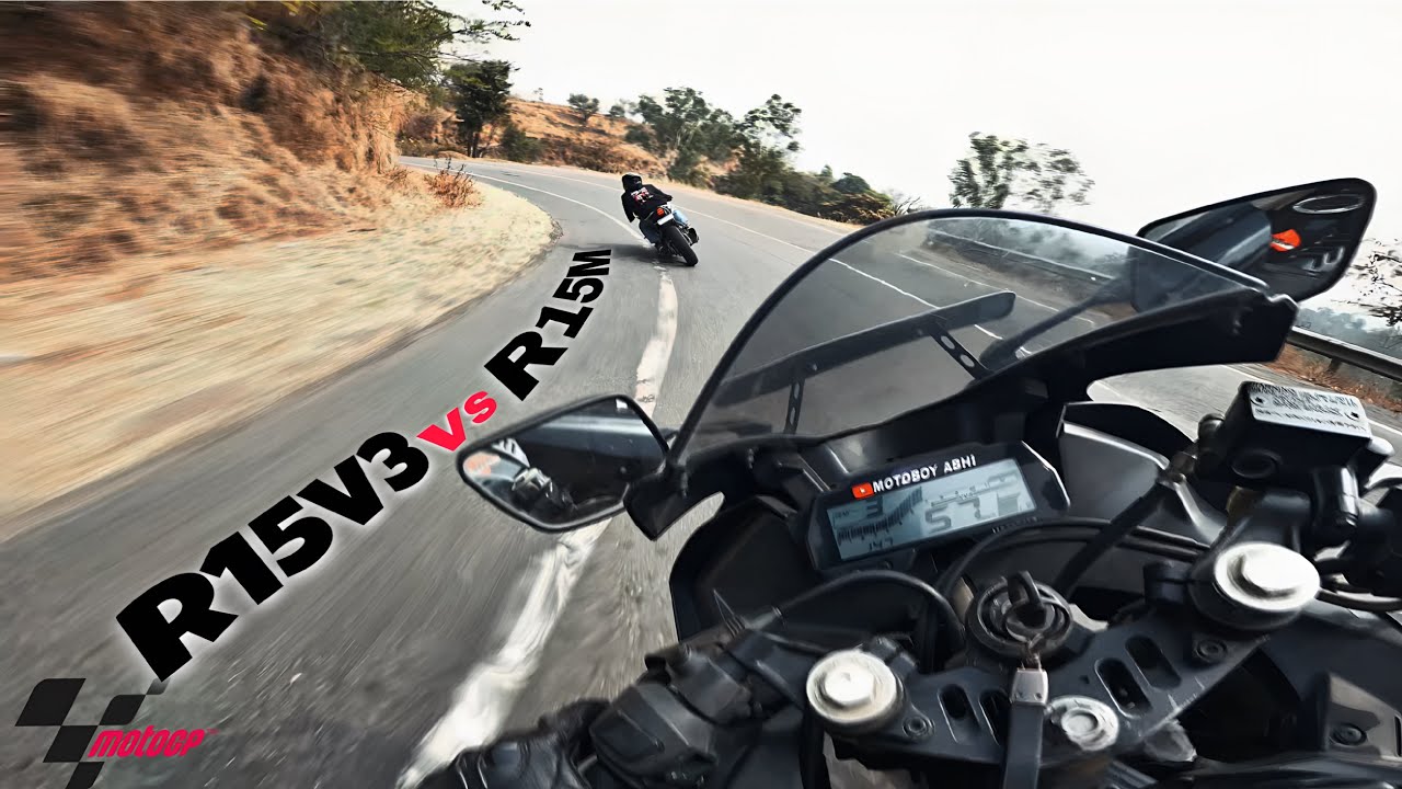 Hyper Mode Activated 😈 R15M R1 Exhaust vs R15 V3 R9 | Insane Mountain Full Lean Ride