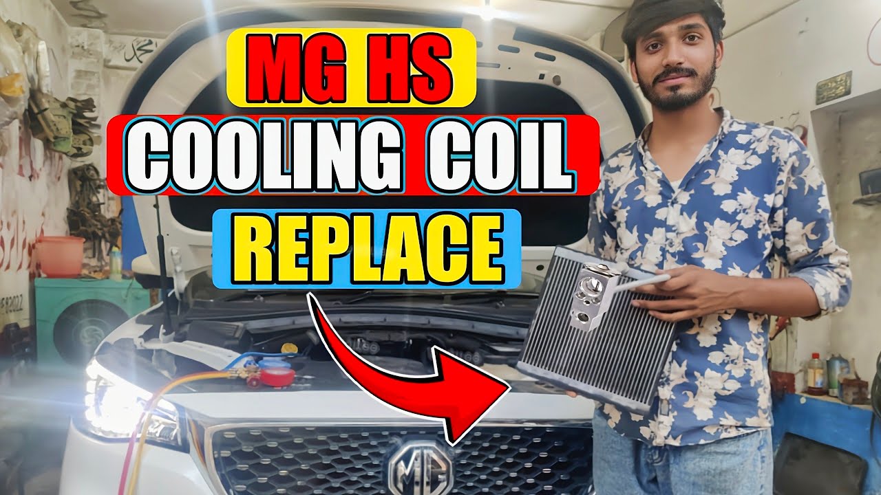 2022 MG HS Car - AC Cooling Coil Replacement | Car AC Evaporator Replacement