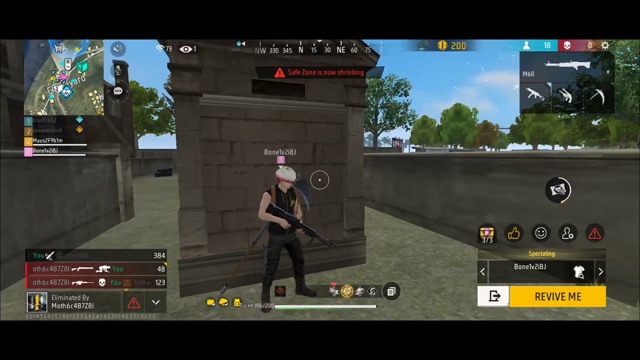 Free Fire Szuad Match Winning Skills 🔥♥️ #freefire #viral #viralvideo #freefireindia 