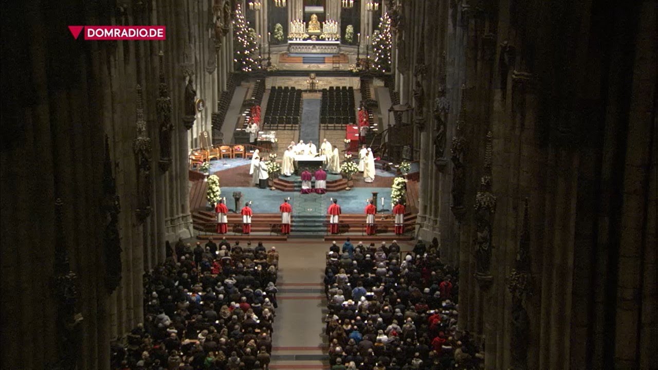 Christmas Midnight Mass from Cologne Cathedral 2018 HD