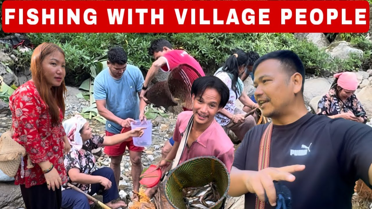 Went to Fish With Village People in Parsi Parlo Arunachal Pradesh 