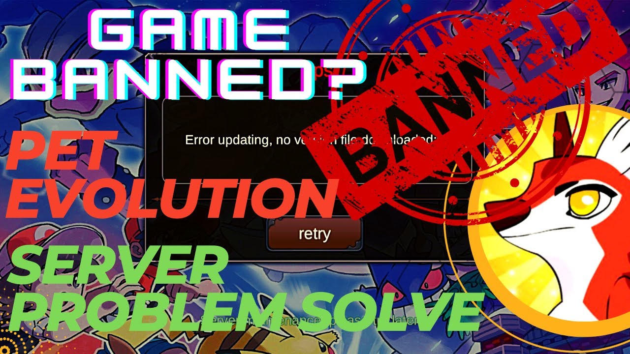 ​@JsproGaming/Pet Evolution/Server Problem Solve/How To Download Pet Evolution/Petmon world | Banned