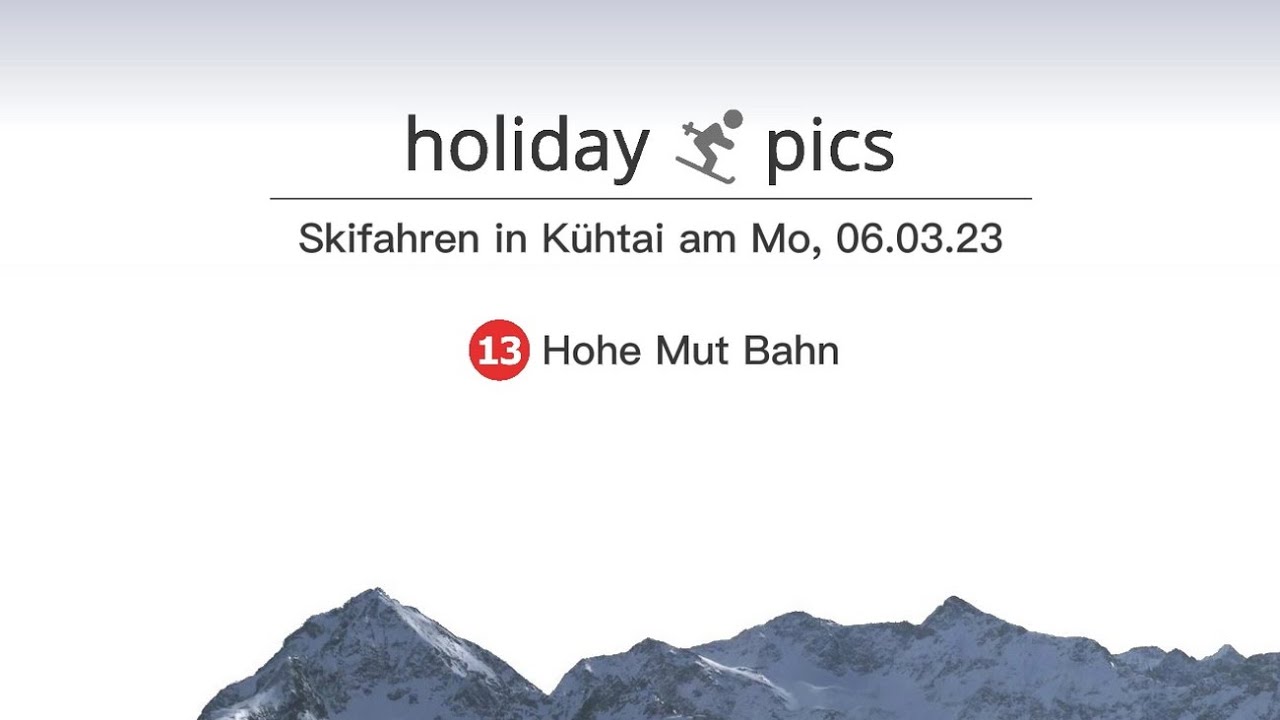Kühtai Piste 13 (Hohe Mut Bahn)