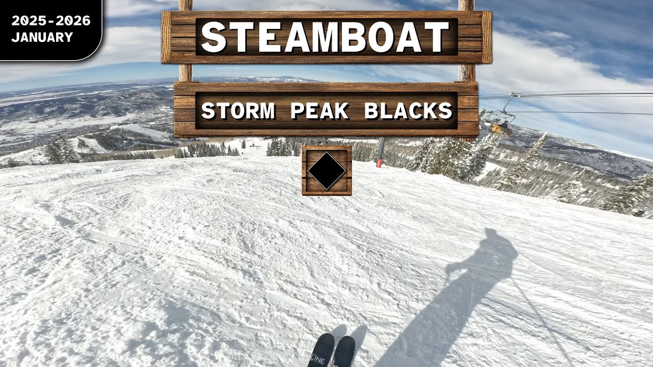 Steamboat ♢ All Storm Peak Blacks | January 2026