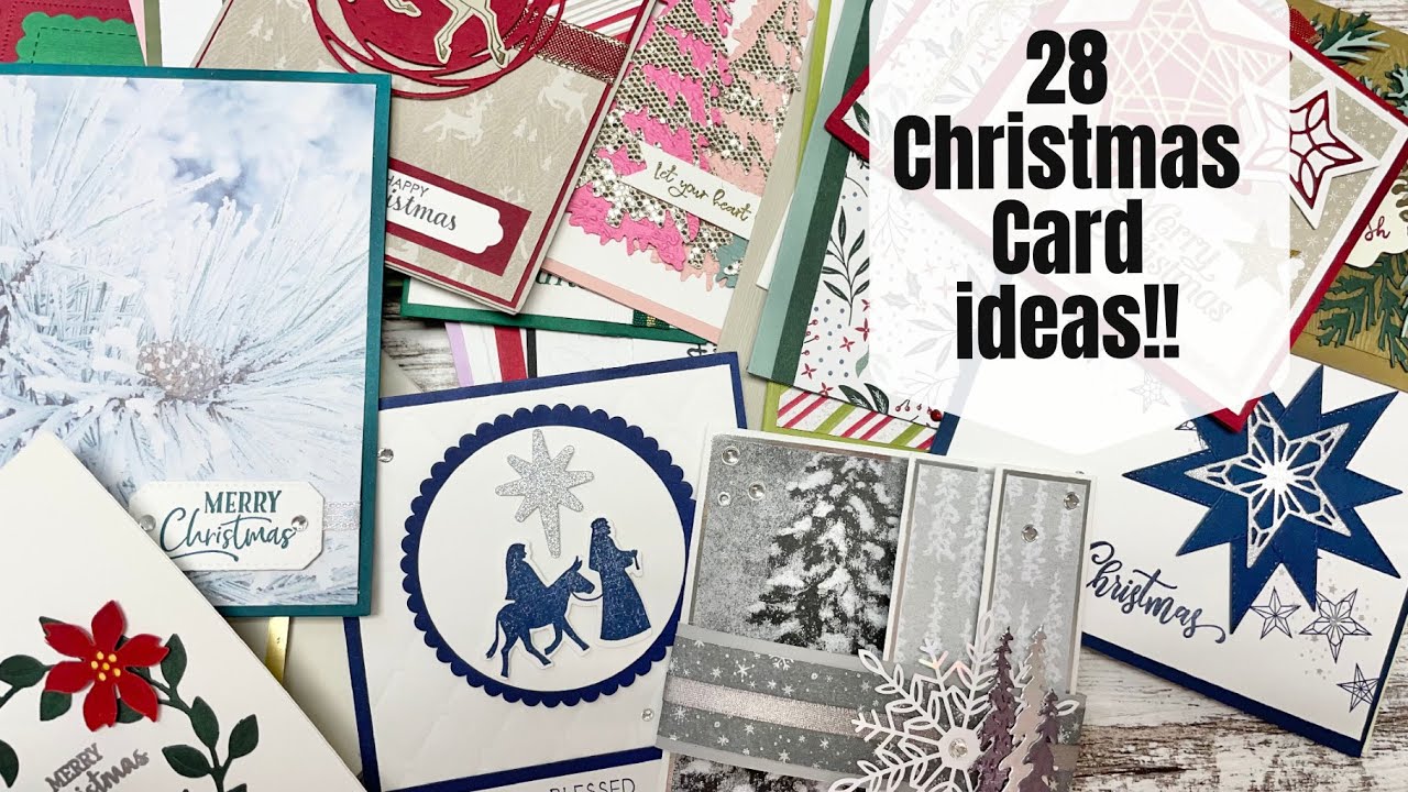 28 Handmade Stampin' Up! Christmas Cards I Received in 2021